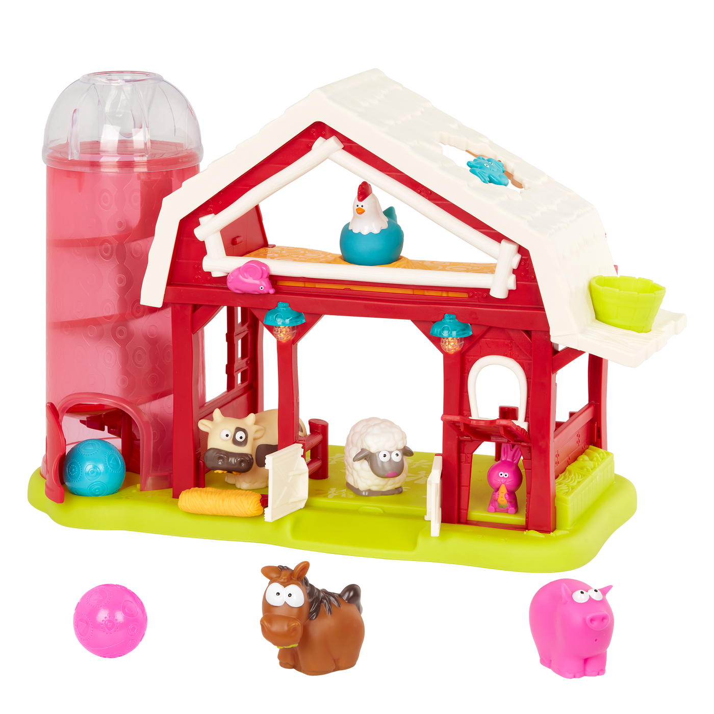 Musical Fun Farm Interactive Toy Barn B. toys B.Toys NZ
