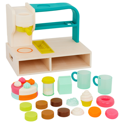 Coffee shop play set.